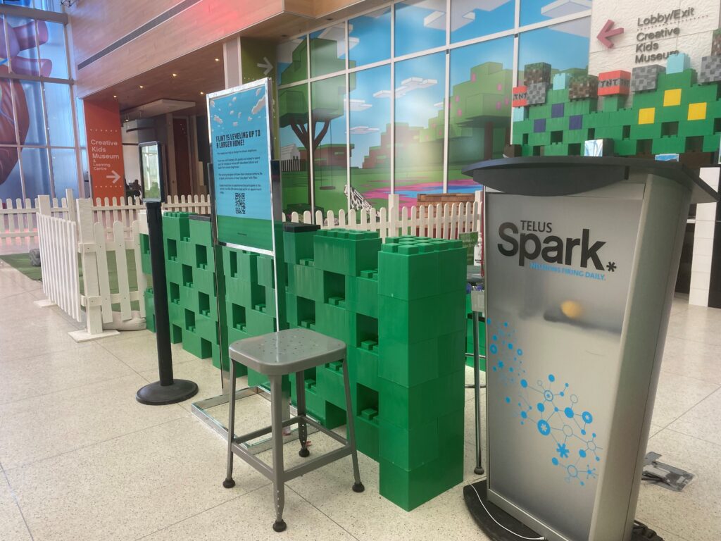 Telus Spark Minecraft sign up with WaitWell