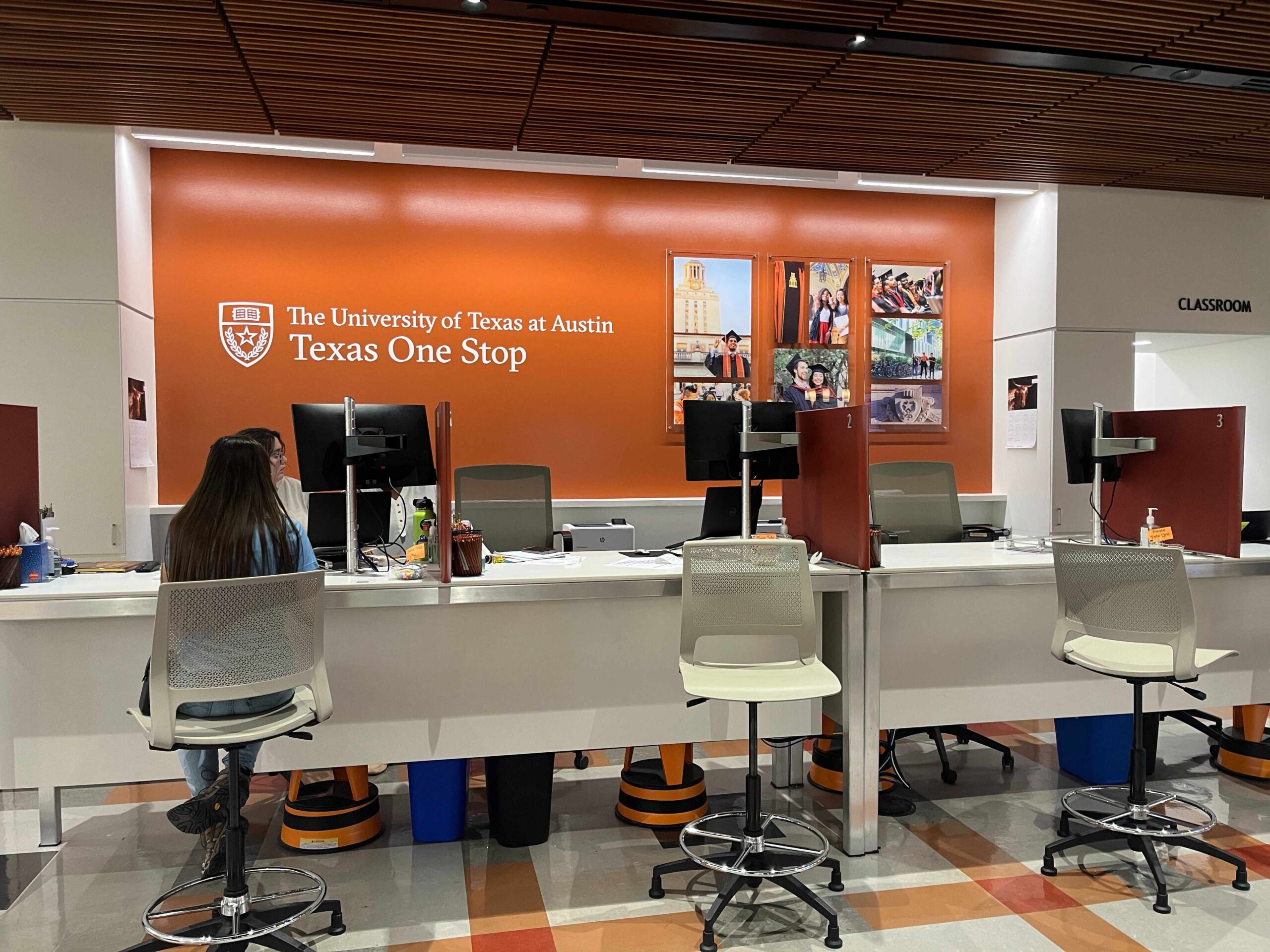 One Stop at University of Texas at Austin WaitWell Queue Management Solution